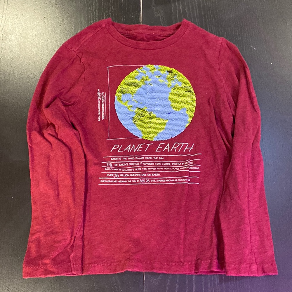 Gap boy short long sleeve